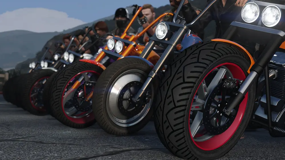 یک Zombie Chopper در تصویر رسمی بهروزرسانی Bikers.
