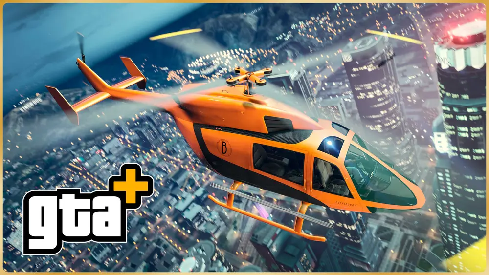 تصویر تبلیغاتی رویداد GTA+ در نوامبر ۲۰۲۲.