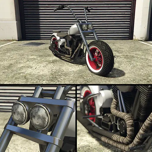 Zombie Chopper در Southern San Andreas Super Autos.