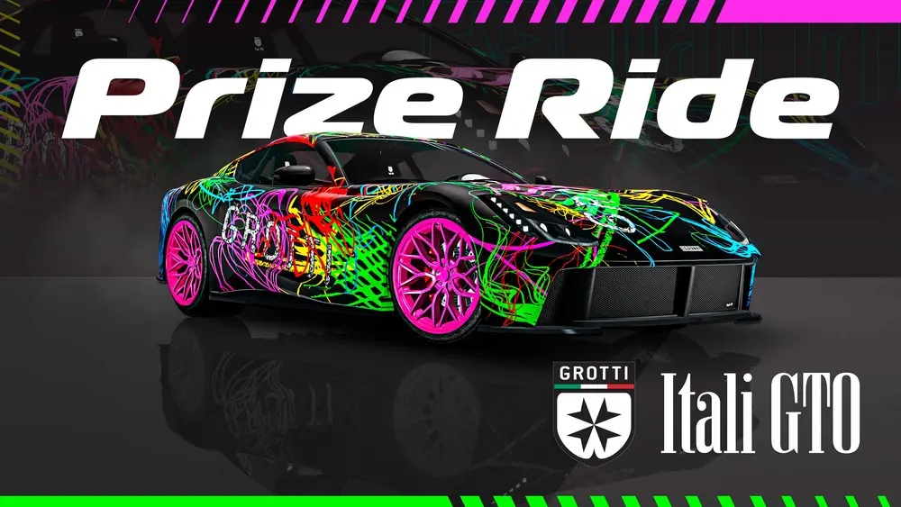 آگهی Prize Ride.