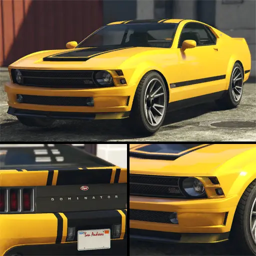 Dominator در Southern San Andreas Super Autos.