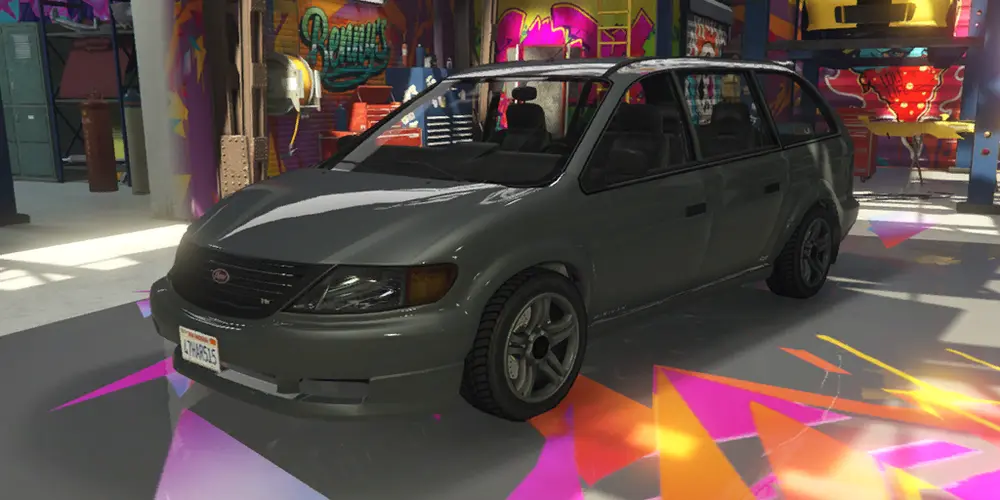 Minivan در وبسایت Benny's Original Motor Works (نسخهی Enhanced).