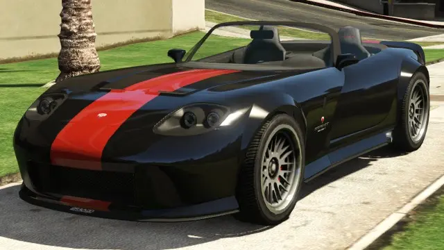 Banshee در GTA V. (نمای زاویه عقب)