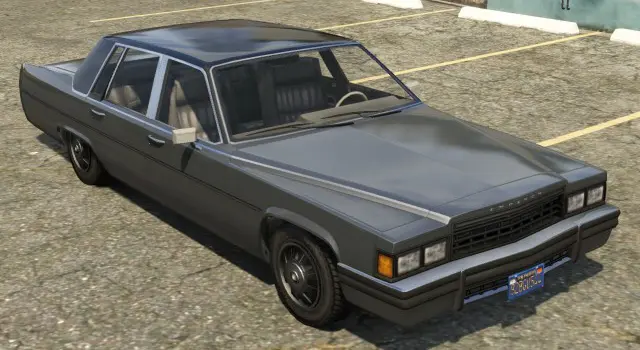 Emperor در نسخهی اصلی GTA V و Online. (نمای زاویه عقب)