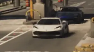 یک Coquette D10 سفید در Rialto Causeway در Extended Look.