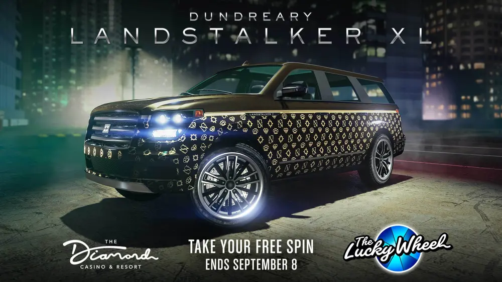 آگهی Lucky Wheel برای Cypher Week.
