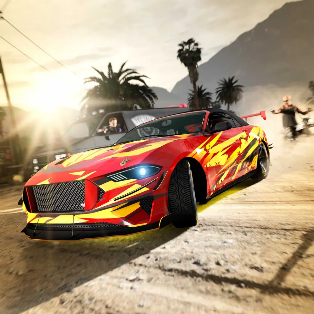 Dominator GT که در پست Rockstar Newswire انتشار The Chop Shop نشان داده شد.