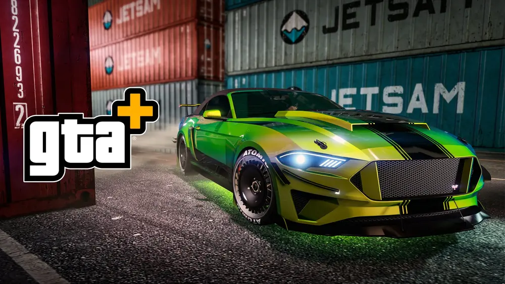 تصویر تبلیغاتی رویداد GTA+ ژانویه ۲۰۲۵.