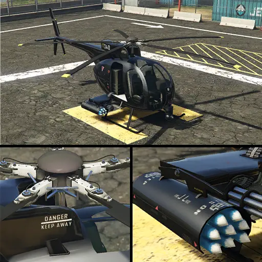 Buzzard Attack Chopper در Warstock Cache & Carry.