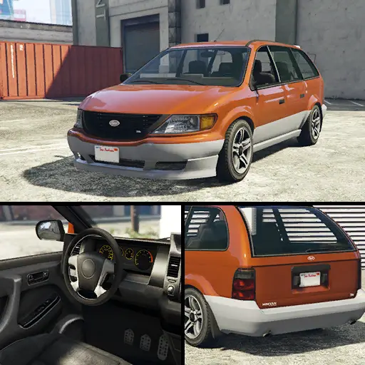 Minivan در وبسایت Southern San Andreas Super Autos (نسخهی Enhanced).