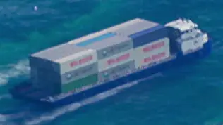 یک بارج الهامگرفته از Shipyard De Hoop Brion در تریلر اول GTA VI.